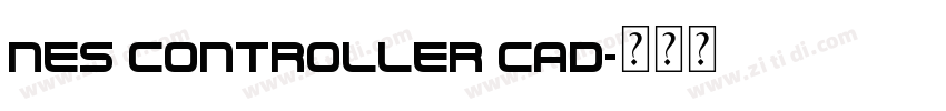 Nes Controller CAD字体转换